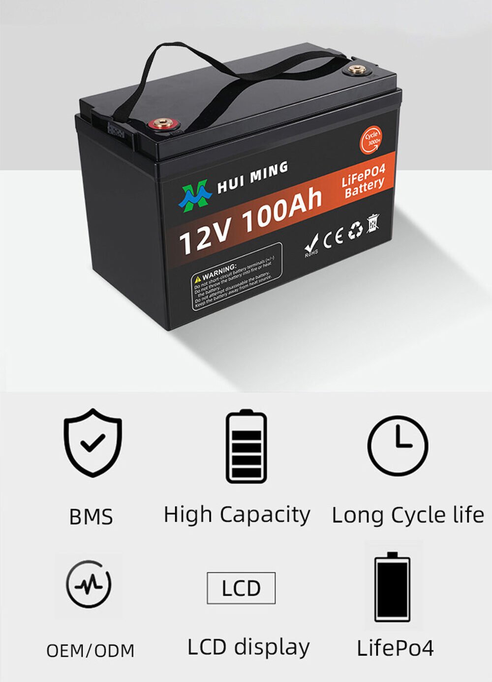 12V 100A Lithium Battery 07 e1761501166543
