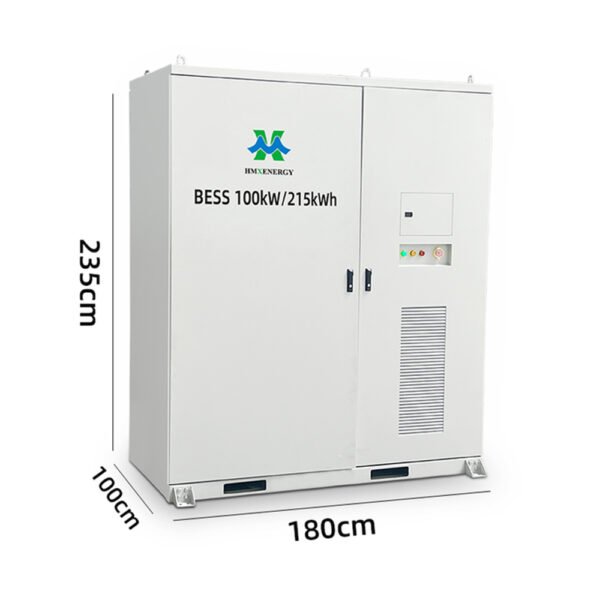 100KW 215KWH Battery Storage Cabinet