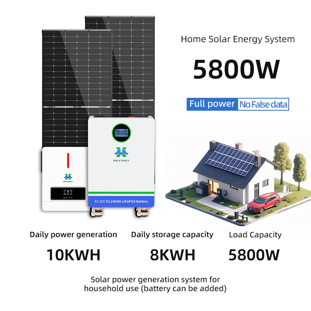 Residencial solar 6.2kw10kwh 4