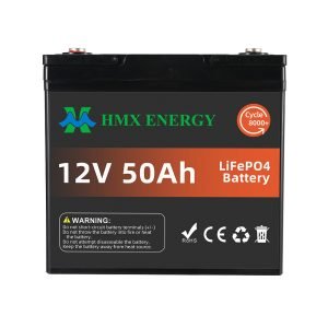 12V 50Ah LiFePO4 Battery