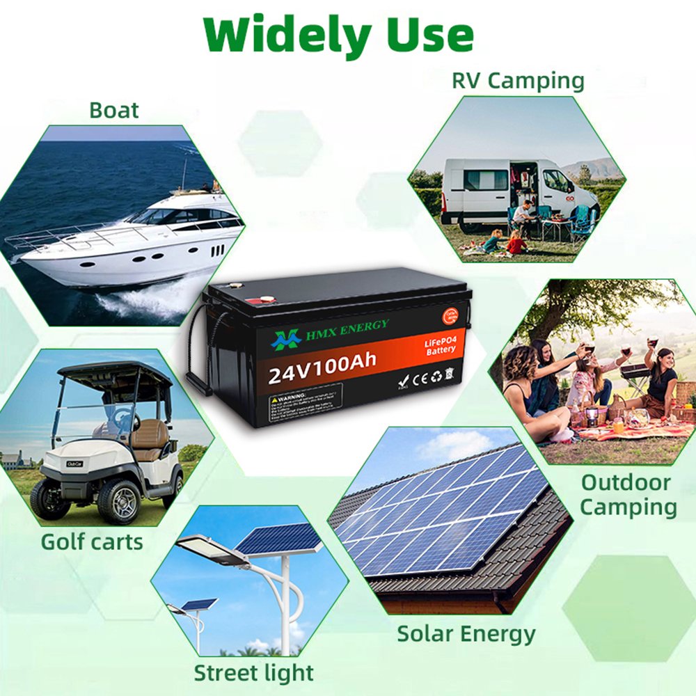 24V 100Ah LifePo4 Battery