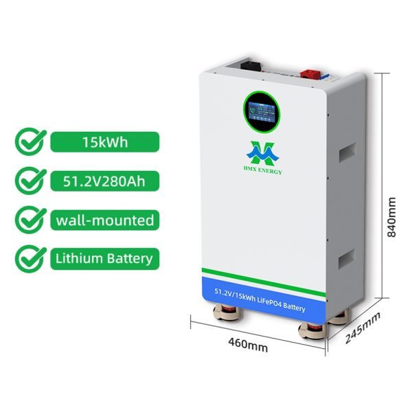 51.2v 15kWh floor standing lithium battery 1