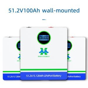 51.2v 5kWh wall-mounted lithium battery