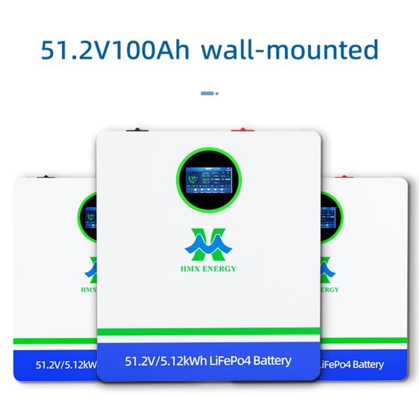 51.2v 5kWh wall mounted lithium battery 3