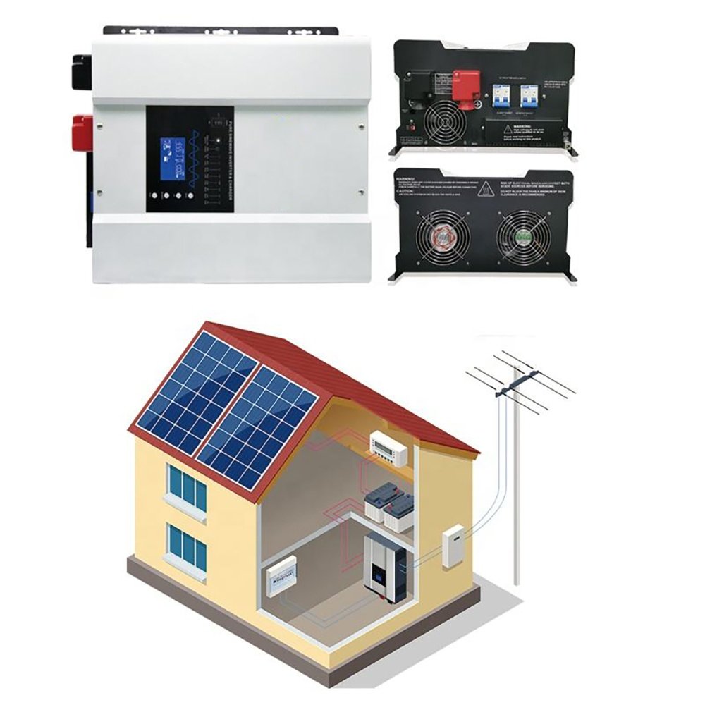 HMX 1 12kw low frequency solar inverter 4