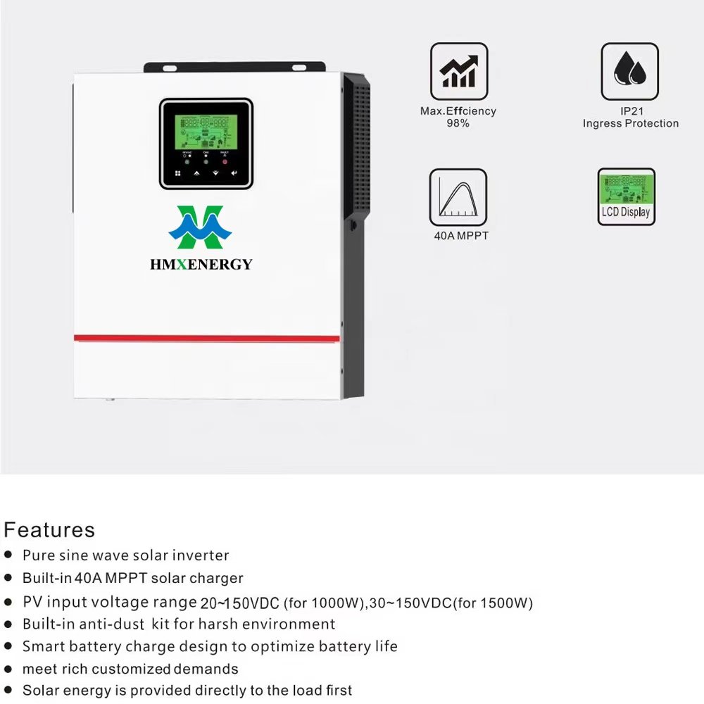 HMX 12V 1KW IP20 solar inverter 4