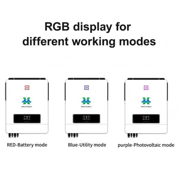 HMX 48V 8.2KW IP20 solar inverter 4