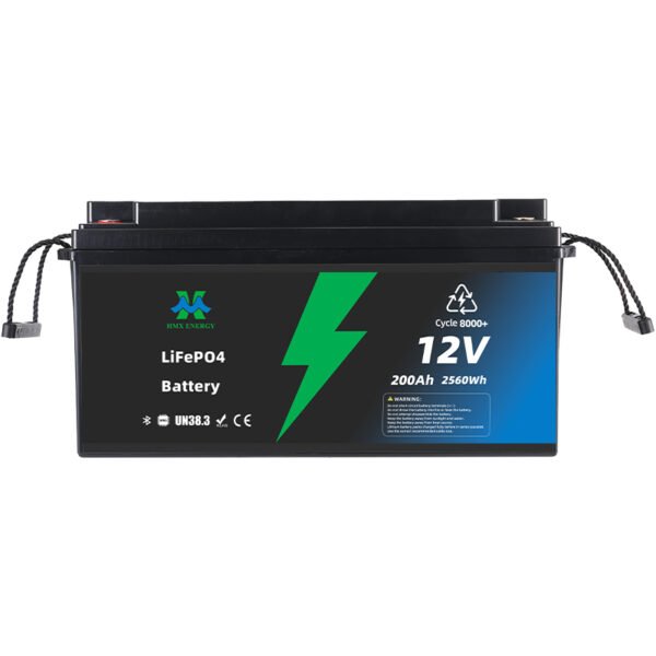 12.8V 200Ah LiFePO4 Lithium Iron Phosphate Battery Pack With BMS And Bluetooth
