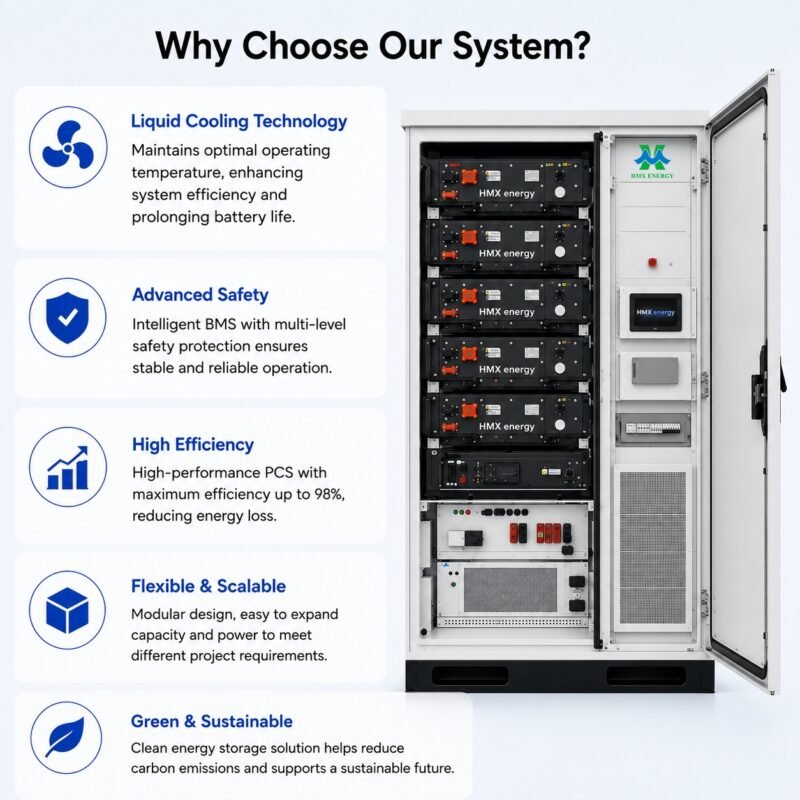 125kw 261kWh BESS feature details