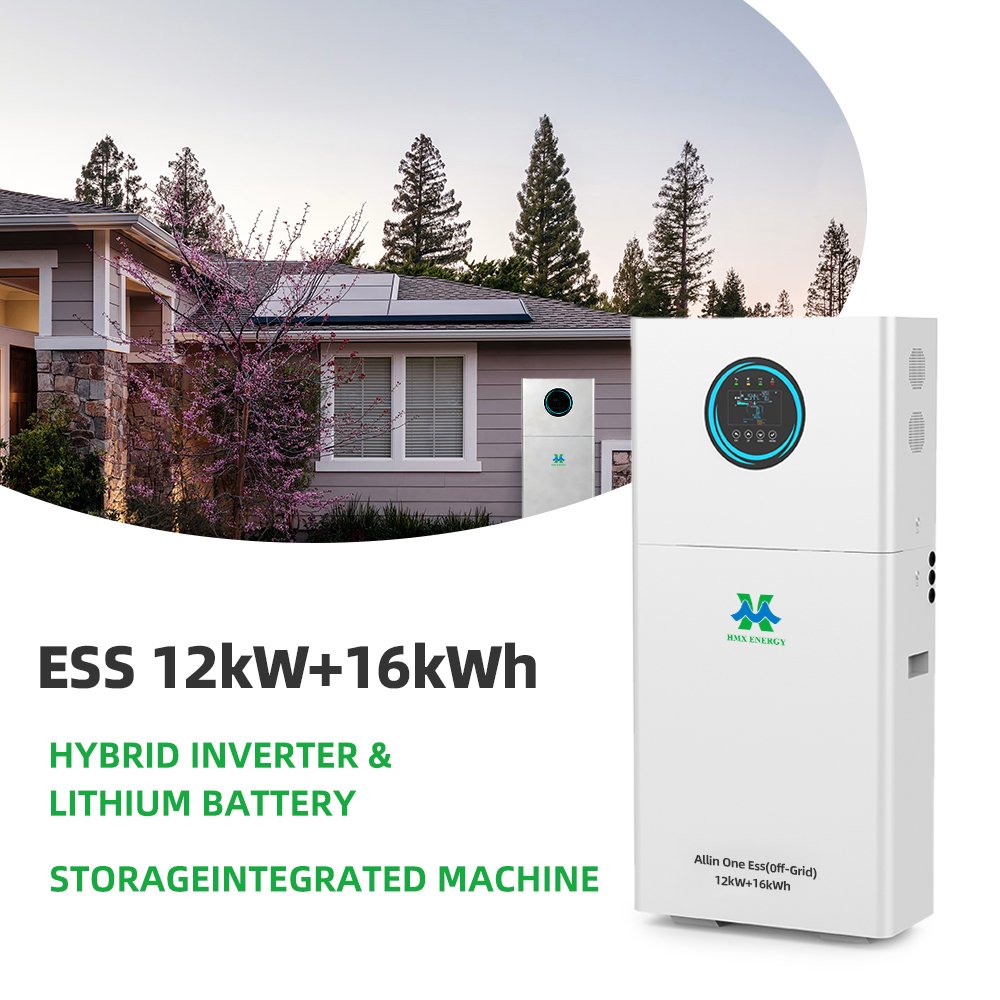 12kW 16kWh ESS geïnstalleerd voor back-upstroom grote villa