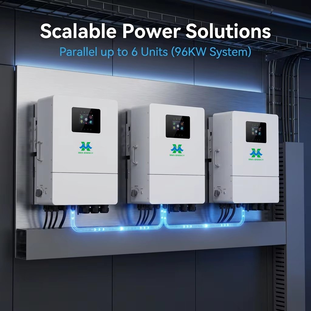 مخطط توصيل المحول الهجين 16kw على التوازي
