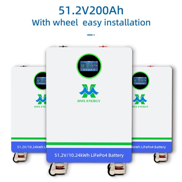 51.2V 200ah Wall-mounted Lithium Iron Phosphate Battery-2