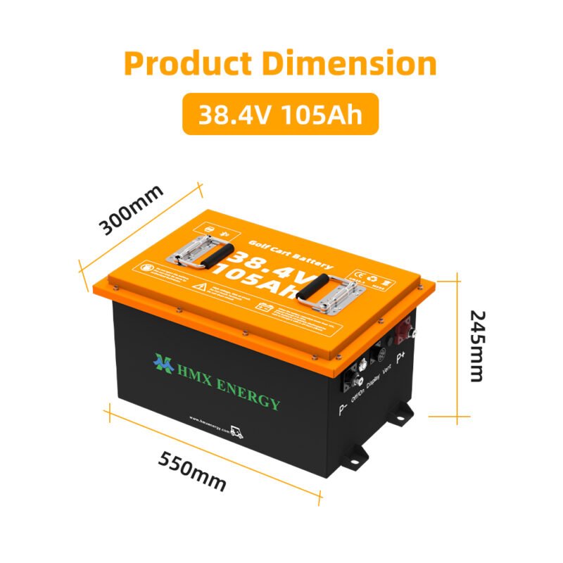 36V replacement battery pack for golf cart