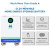 51.2V 200ah Wall-mounted Lithium Iron Phosphate Battery-5