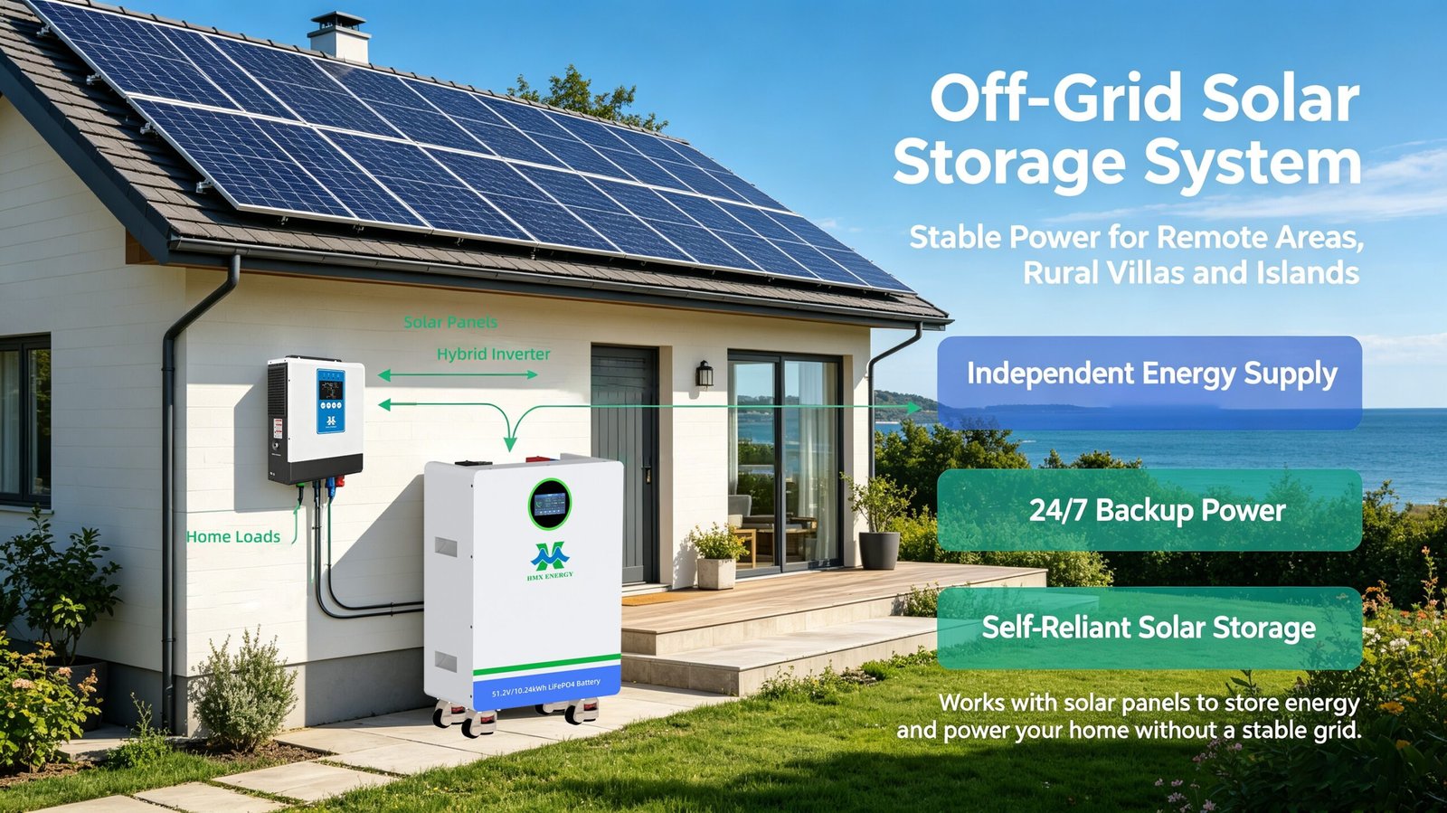 51.2V 200Ah 10kWh wall mounted LiFePO4 home solar energy storage battery