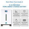 51.2V 314Ah Floor‑standing LiFePO4 Battery Commercial Solar Energy Storage