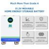 51.2V MOVABLE HOME ENERGY STORAGE BATTERY