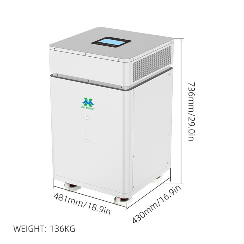 All‑in‑one energy storage system ess unit white background