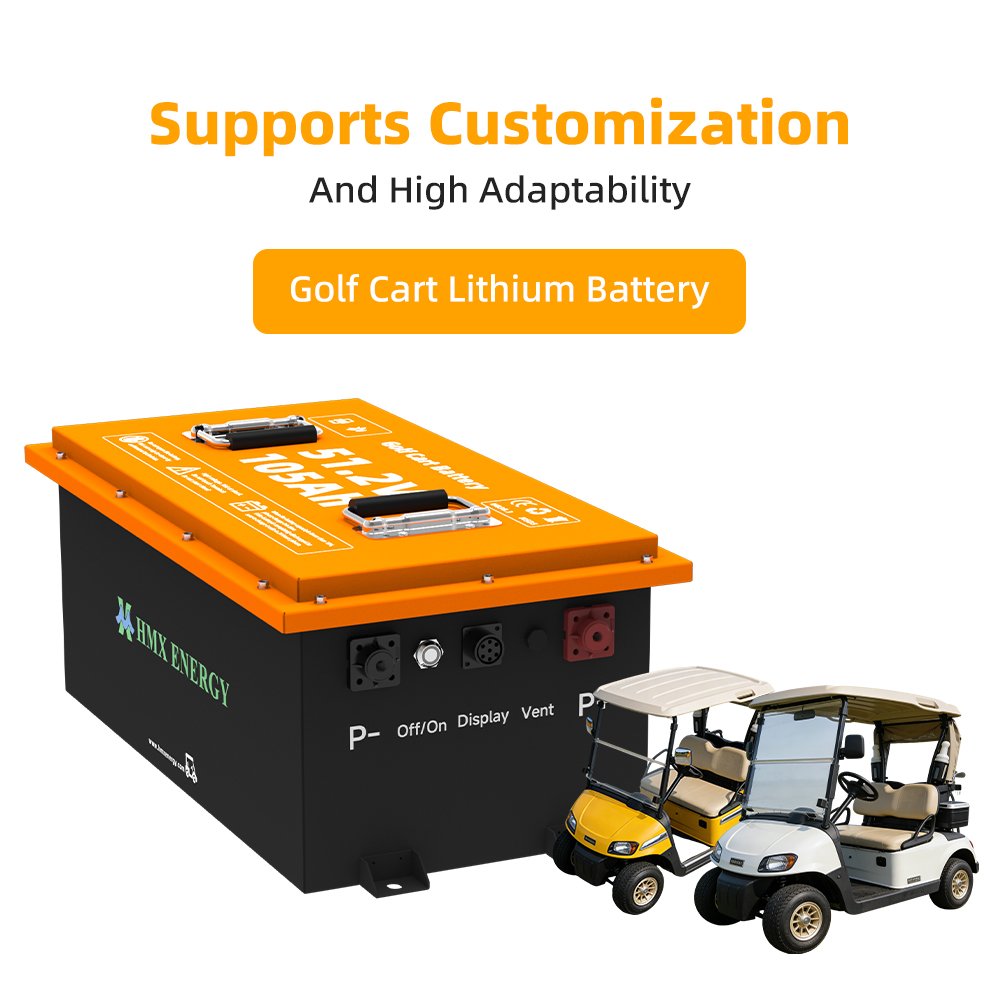 Battery pack for electric golf trolley cart