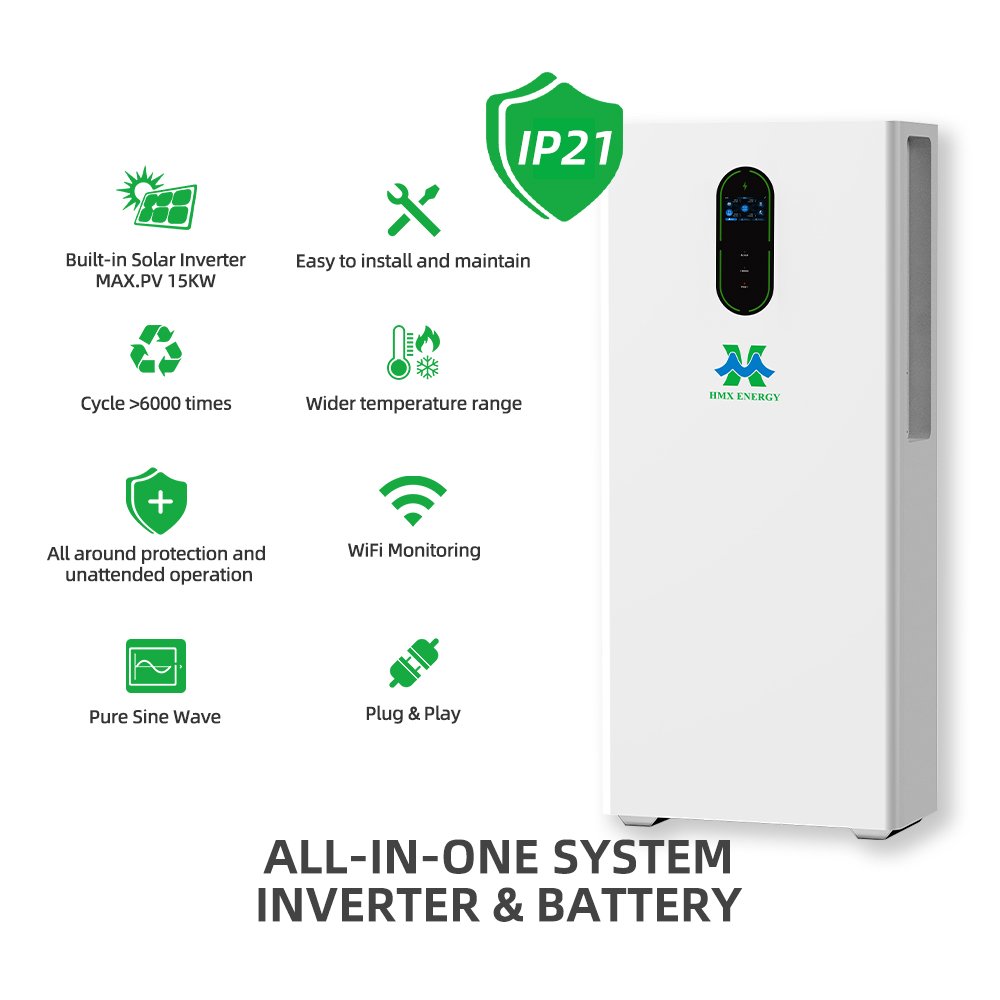 Integrierter MPPT-Controller des 12 kW 30 kWh All-in-One-Energiespeichersystems