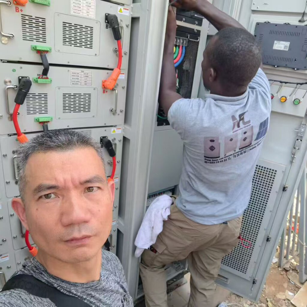 Completed 100kW215kWh off-grid energy storage station for Mali commercial enterprise daily power supply