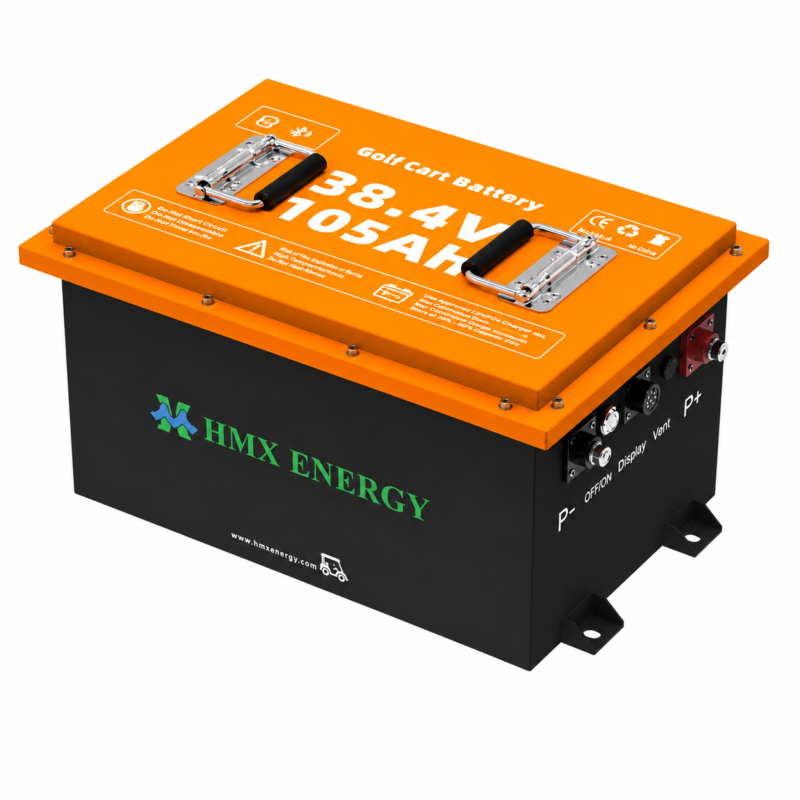 Deep cycle lifepo4 battery pack for golf cart