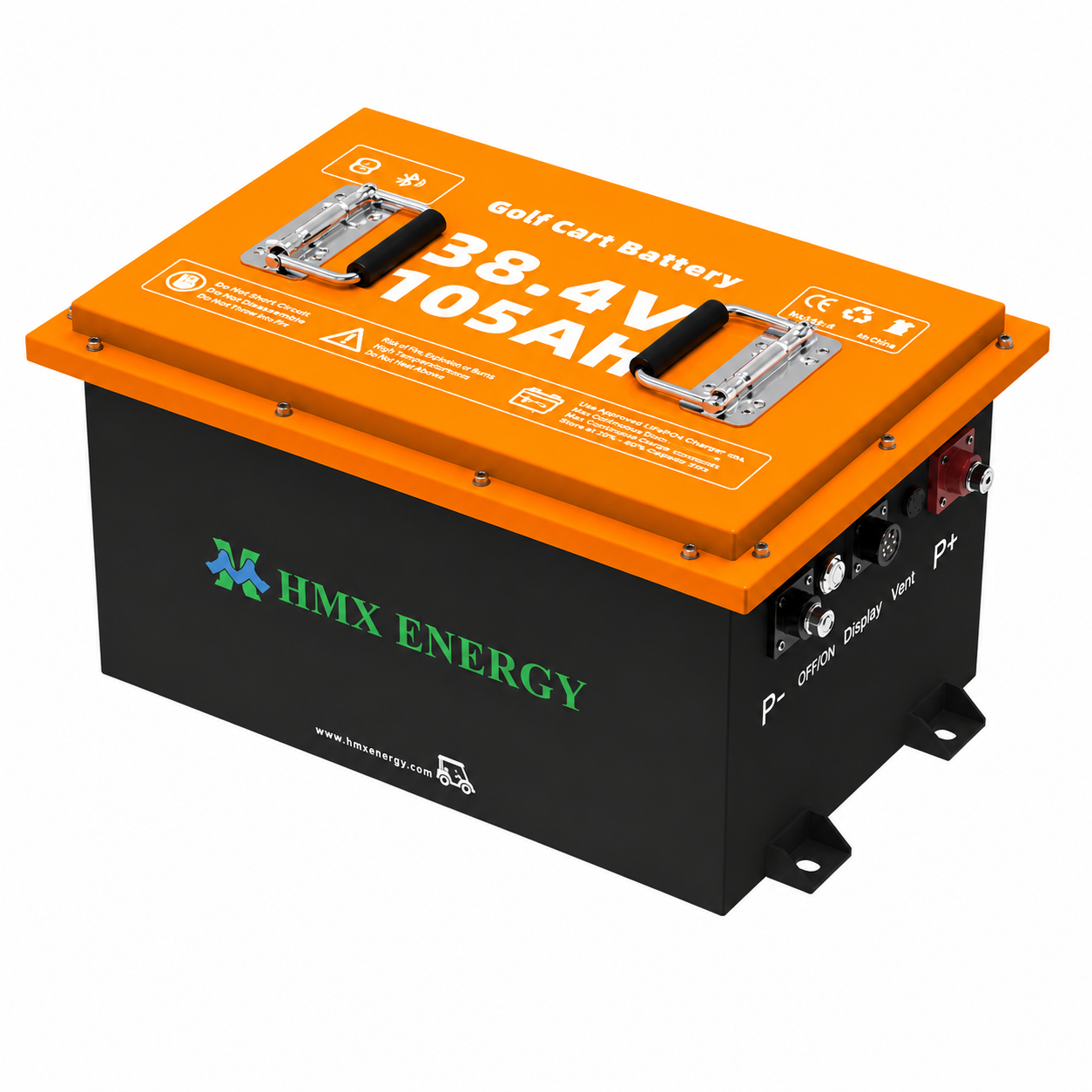 Deep cycle lifepo4 battery pack for golf cart