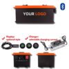 Electric golf buggy lithium battery pack assembly