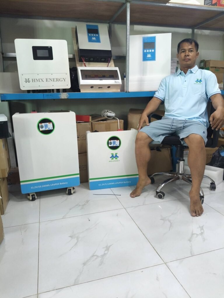 DC coupled vs AC coupled battery storage: HMX Energy solar‑storage onsite installation project in Cambodia, hybrid inverter LiFePO4 battery system local site service for B2B distributors