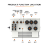 HMX‑ENERGY hybrid inverter connection ports