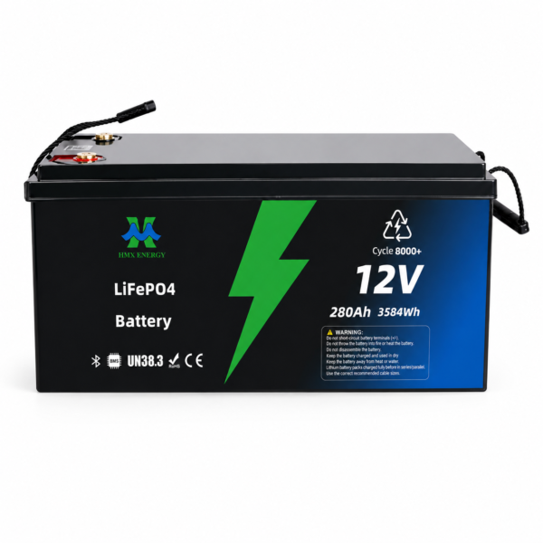 12.8V 300Ah LiFePO4 Lithium Iron Phosphate Battery Pack With BMS And Bluetooth