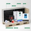 Off‑grid home solar energy storage power kit