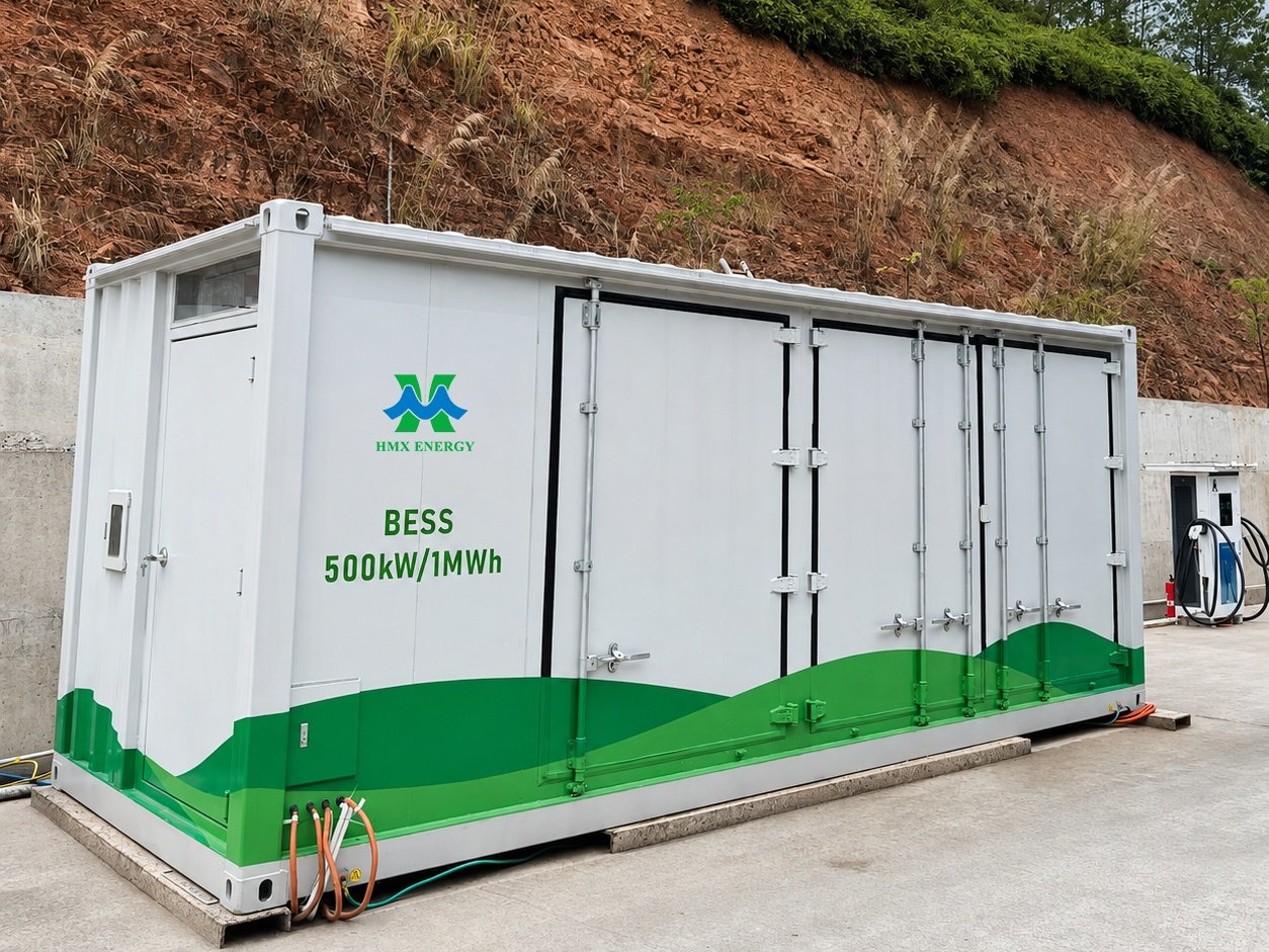 PV generation energy storage nighttime bus charging closed loop, 100% off-grid