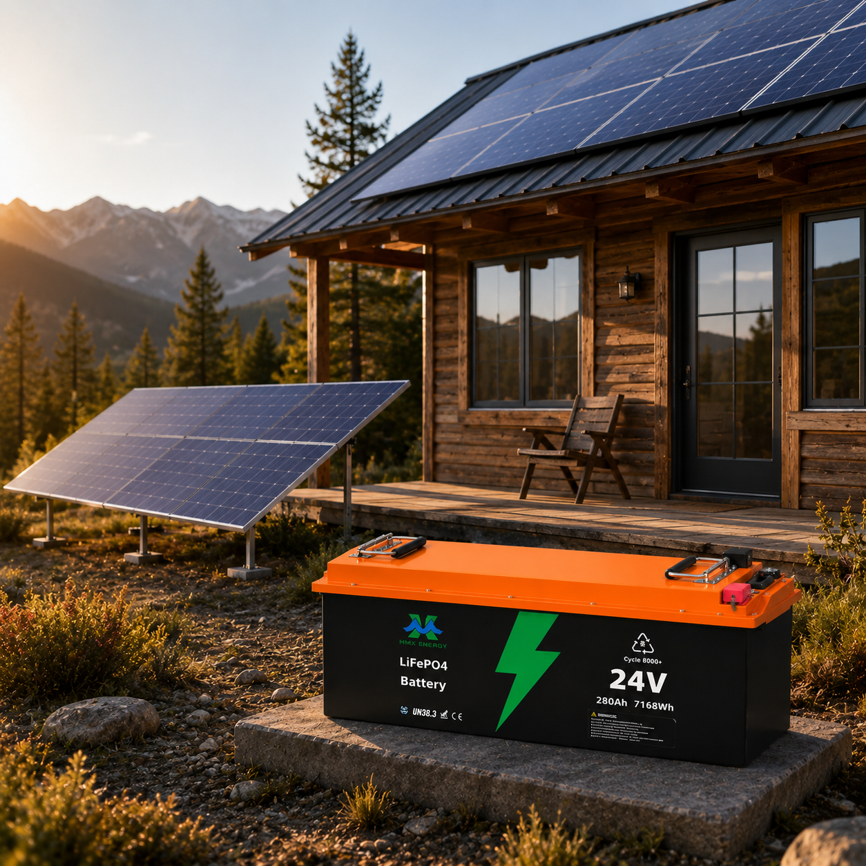Solar energy storage application