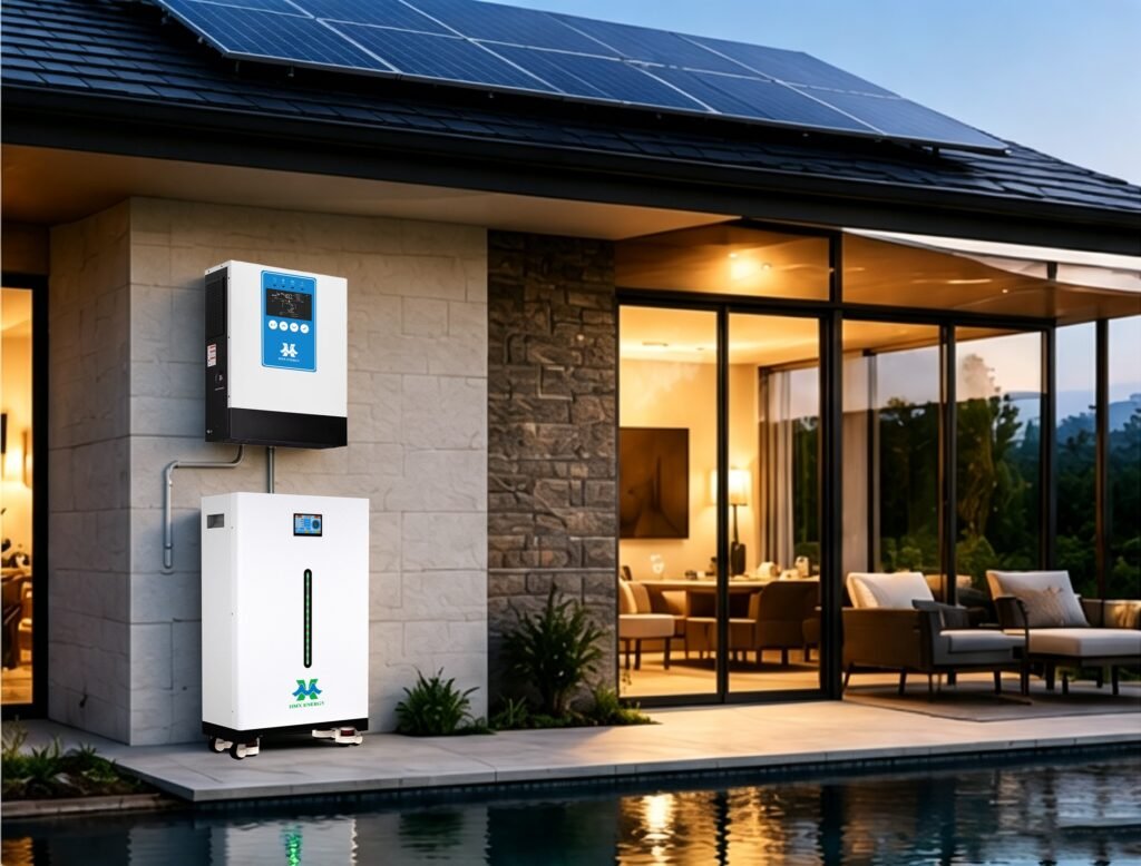 hybrid inverter MPPT sizing: Real-world installation case of hybrid solarinverter, residential villa solar storage project inPhilippines
