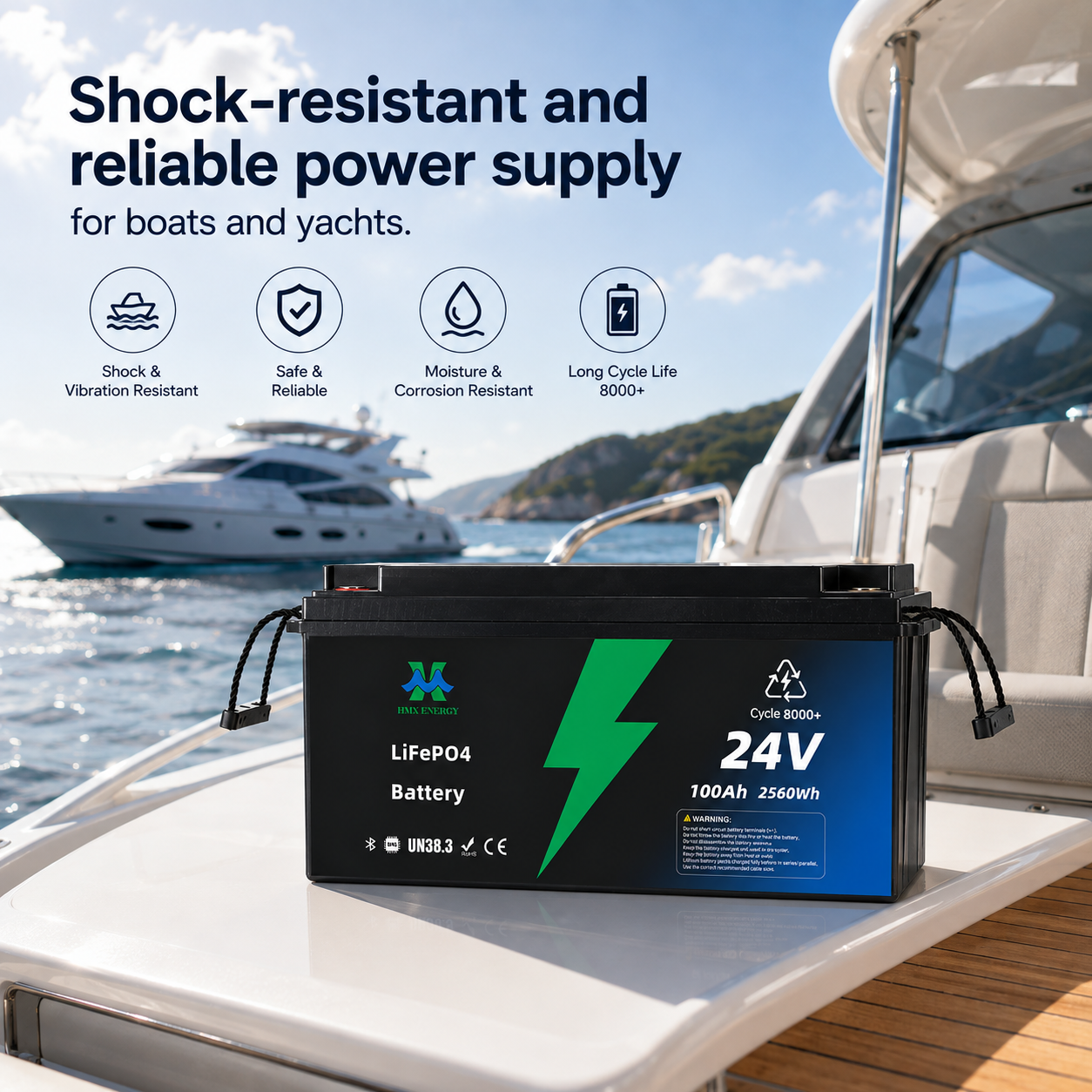 Marine and boat battery application