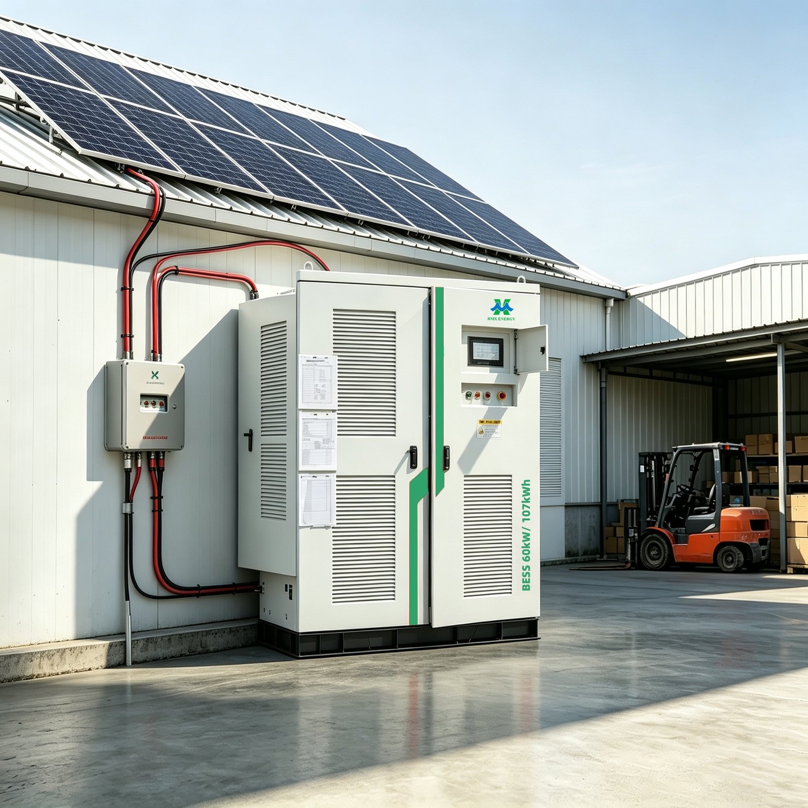 Solar‑storage hybrid C&I energy storage system for photovoltaic industrial park