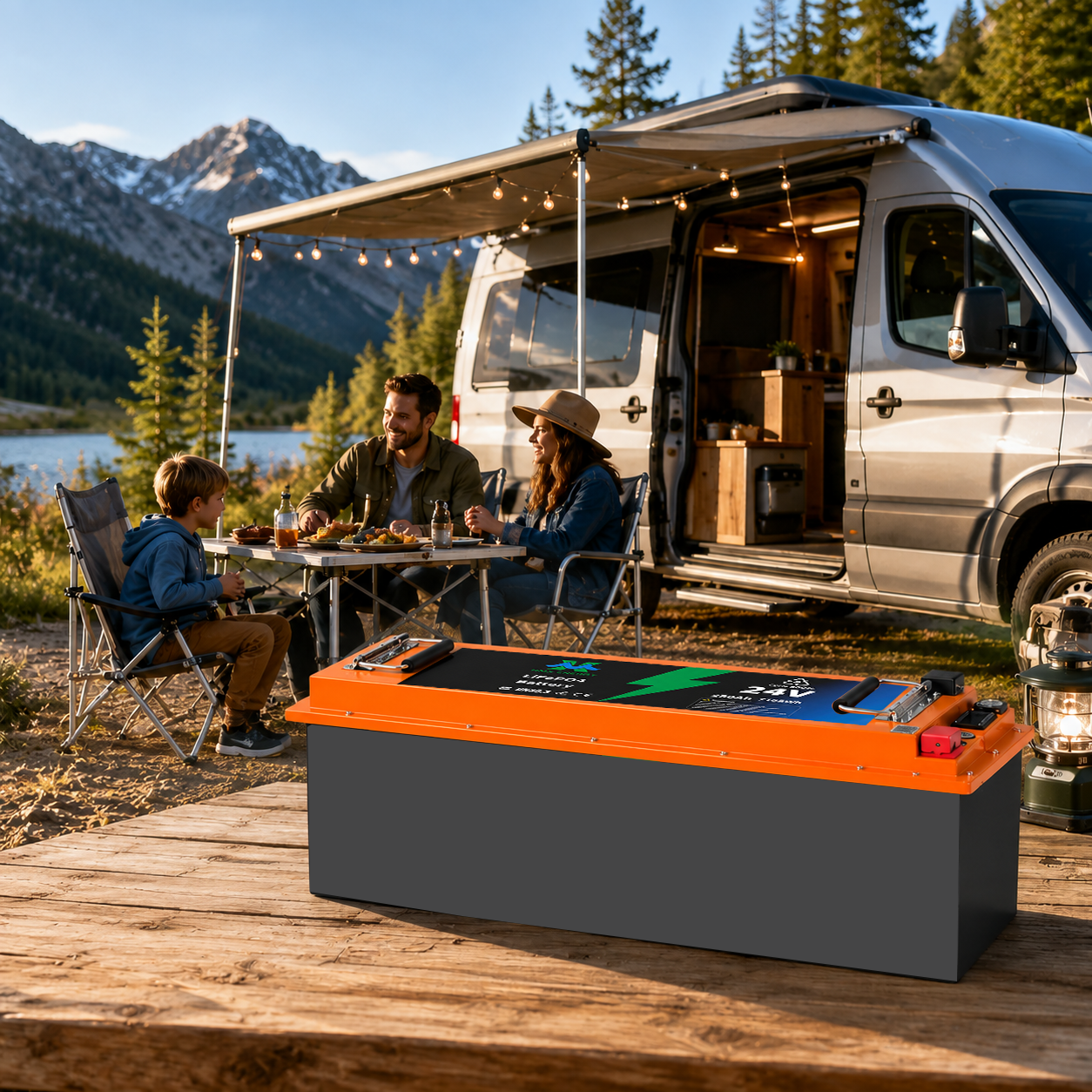 RV and camping battery application