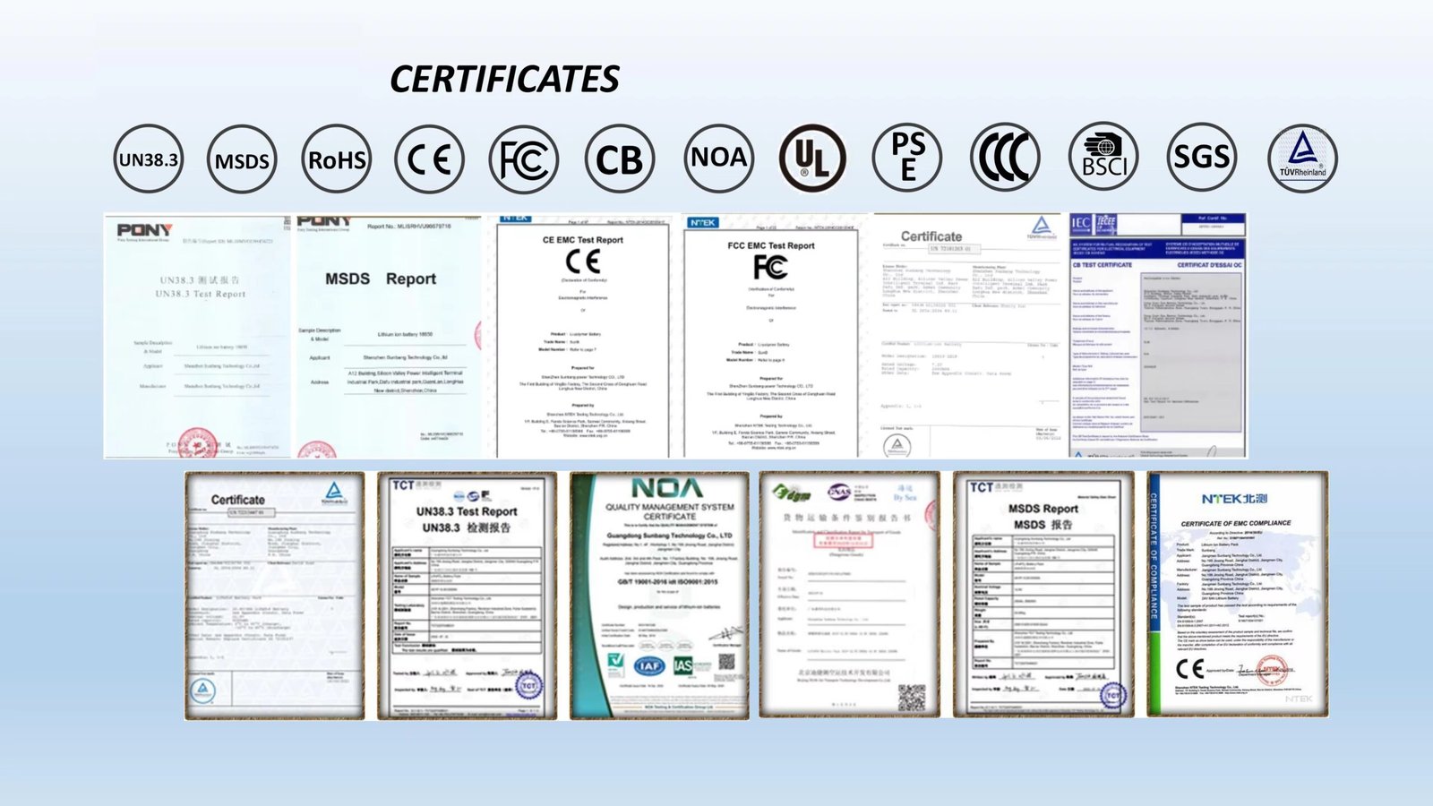 UL IEC CE certified 51.2V 280Ah solar storage battery