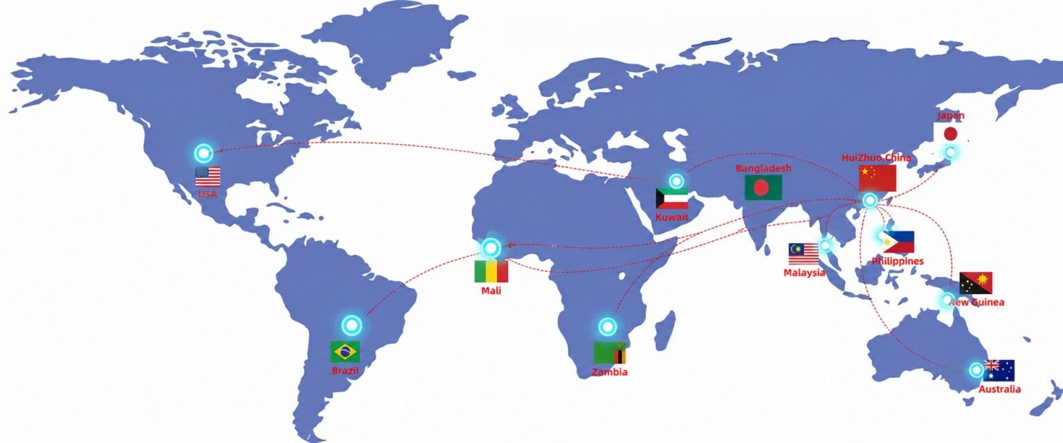 Wereldwijde Agentlocaties