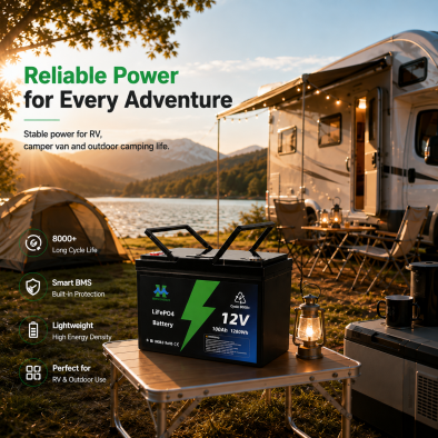 RV and camping battery application