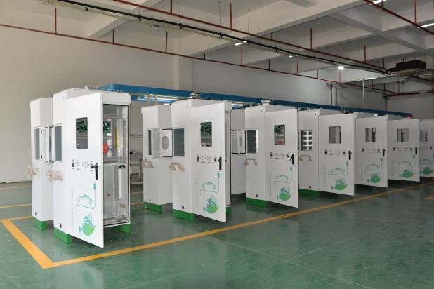 BESS units in the factory